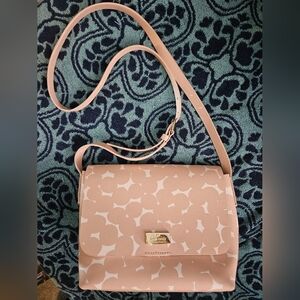 Kate Spade Madie Putnam Drive Splodge Dot Pink/White Crossbody handbag purse